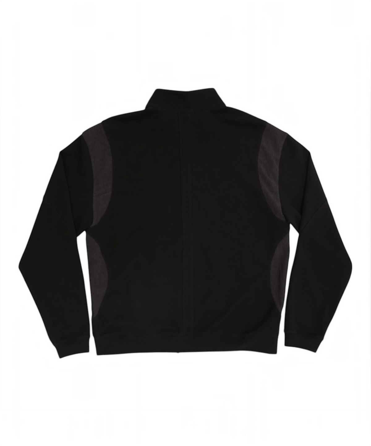 다시(DASI) Contrast drop zip-up (Black)