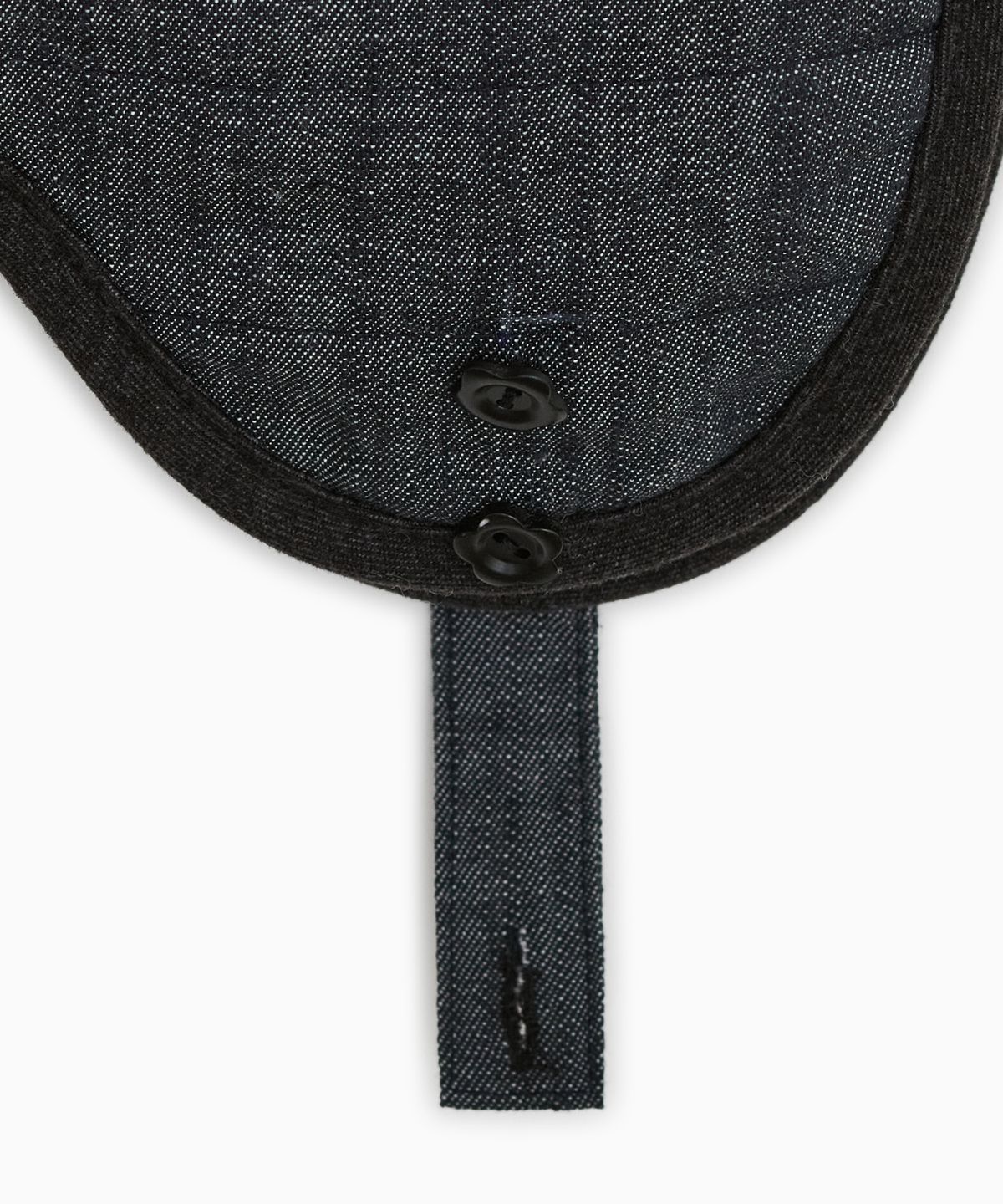 오헤시오(OHESHIO) FLORAL POCKET TRAPPER HAT, CHARCOAL