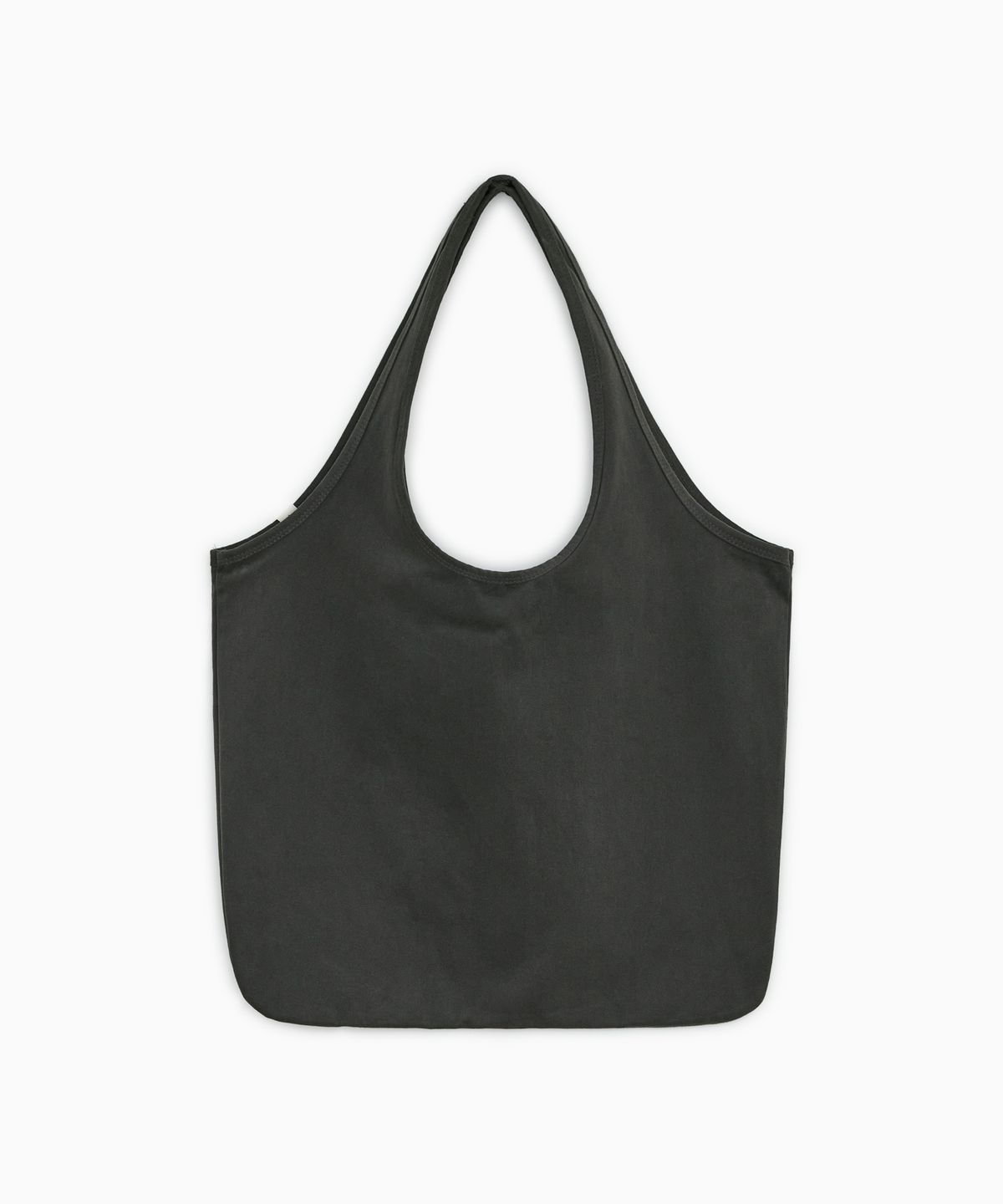 오헤시오(OHESHIO) SASHIKO PATTERN ECO BAG, CHARCOAL