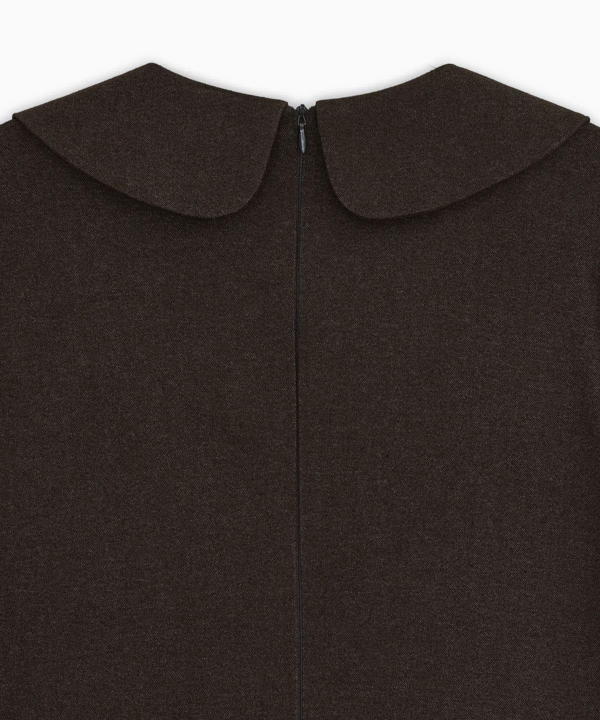 오헤시오(OHESHIO) DOUBLE BUTTON MINI DRESS, BROWN