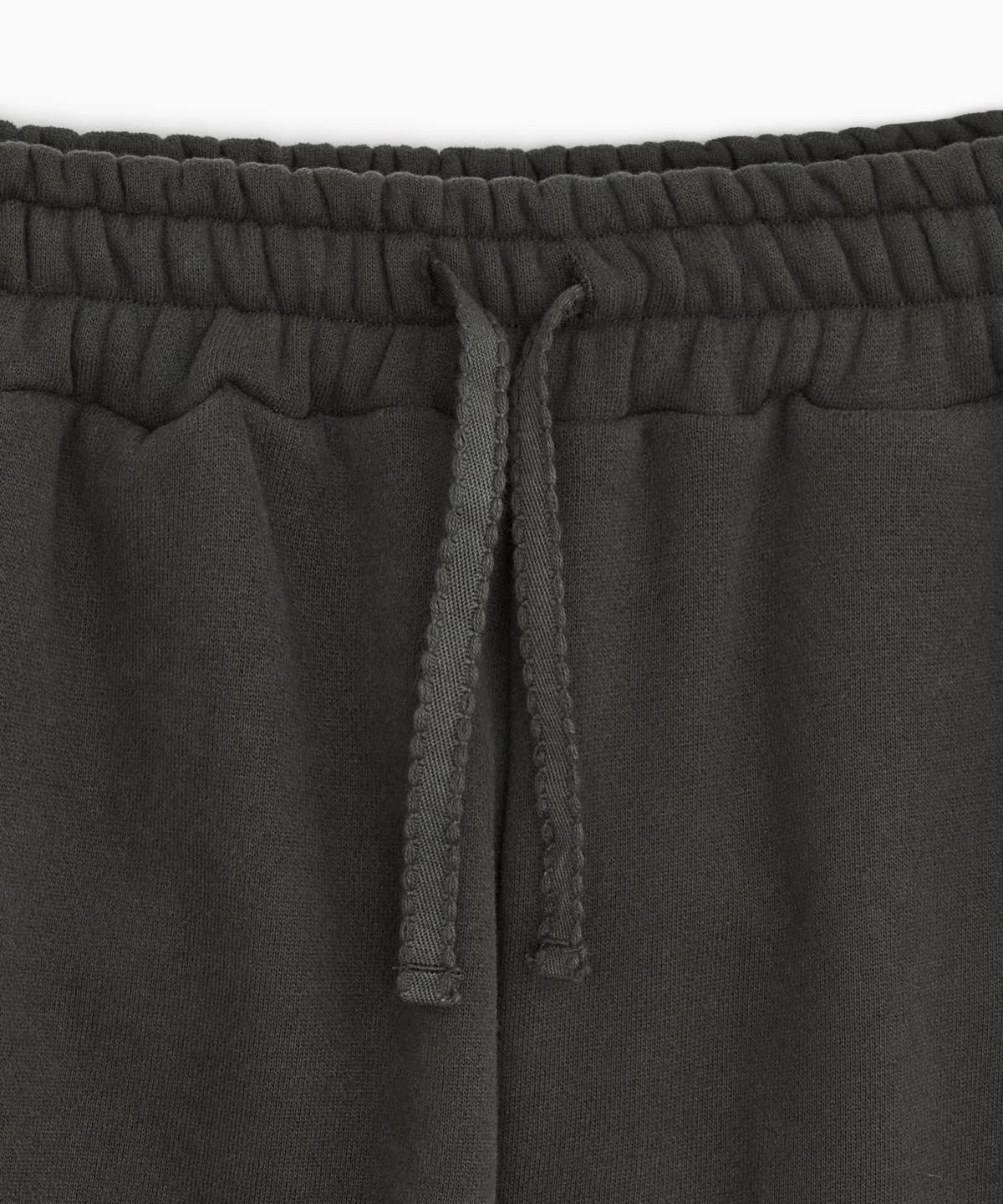 오헤시오(OHESHIO) FLORAL SIGNATURE PATCH POCKET SWEATPANTS, CHARCOAL