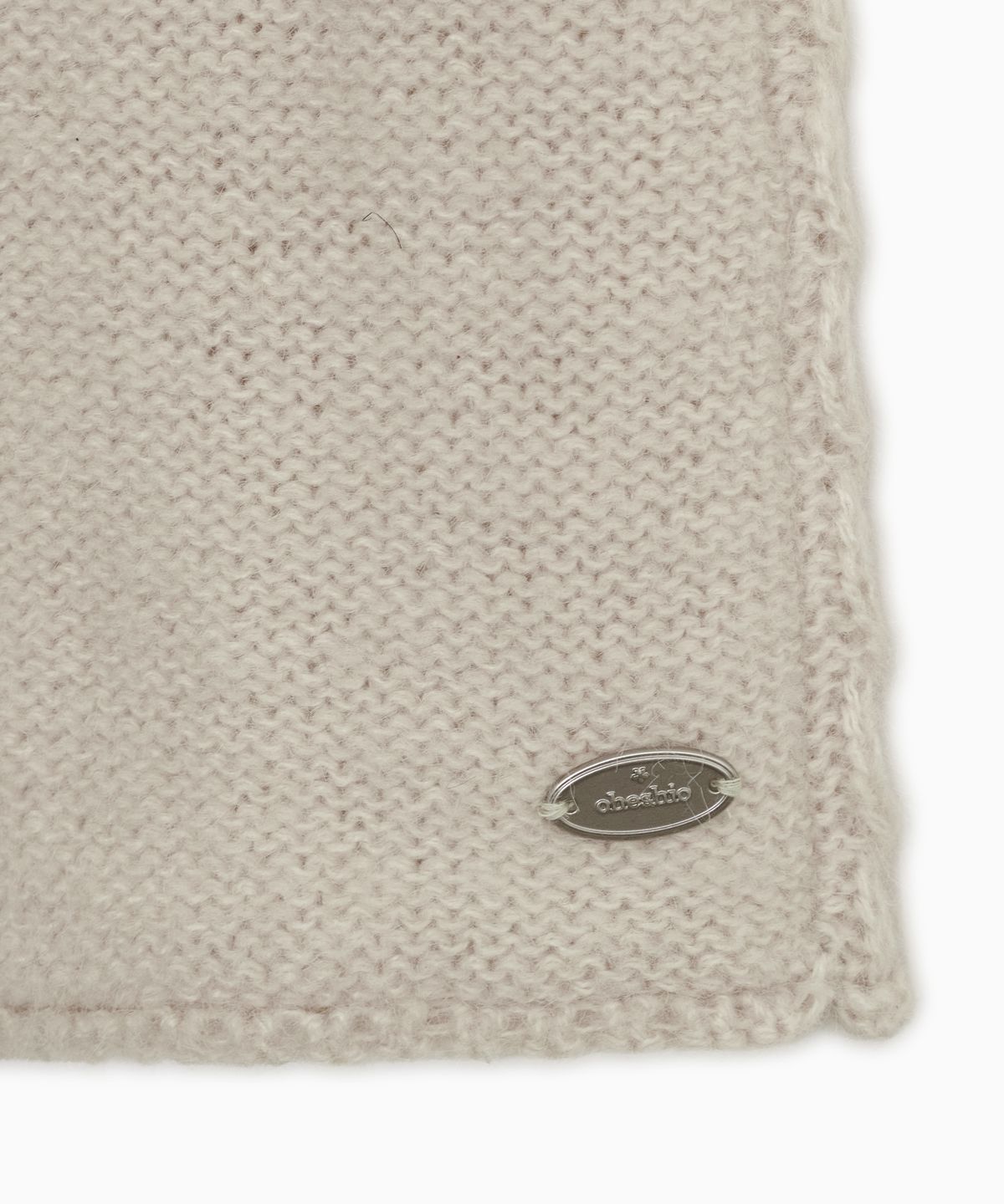 오헤시오(OHESHIO) BUTTON SHORT SLEEVE KNIT VEST, CREAM