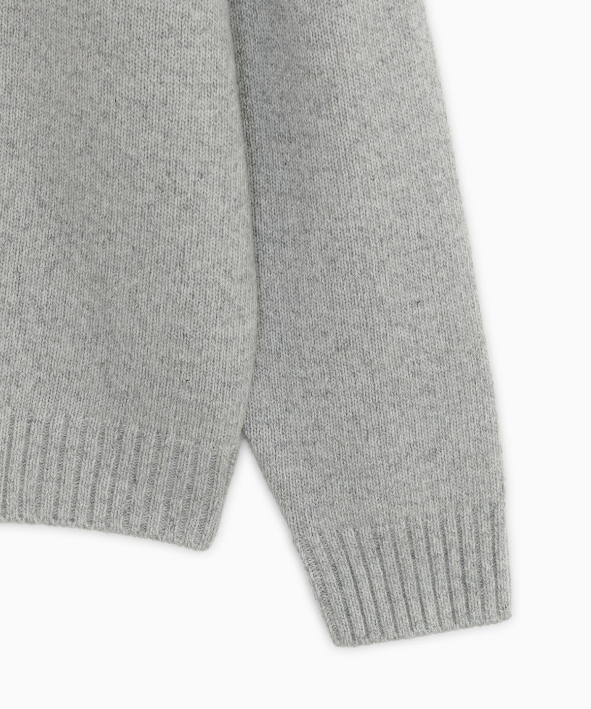 오헤시오(OHESHIO) MULTICOLOR WOOL RAGLAN OVERSIZED KNIT, MELANGE