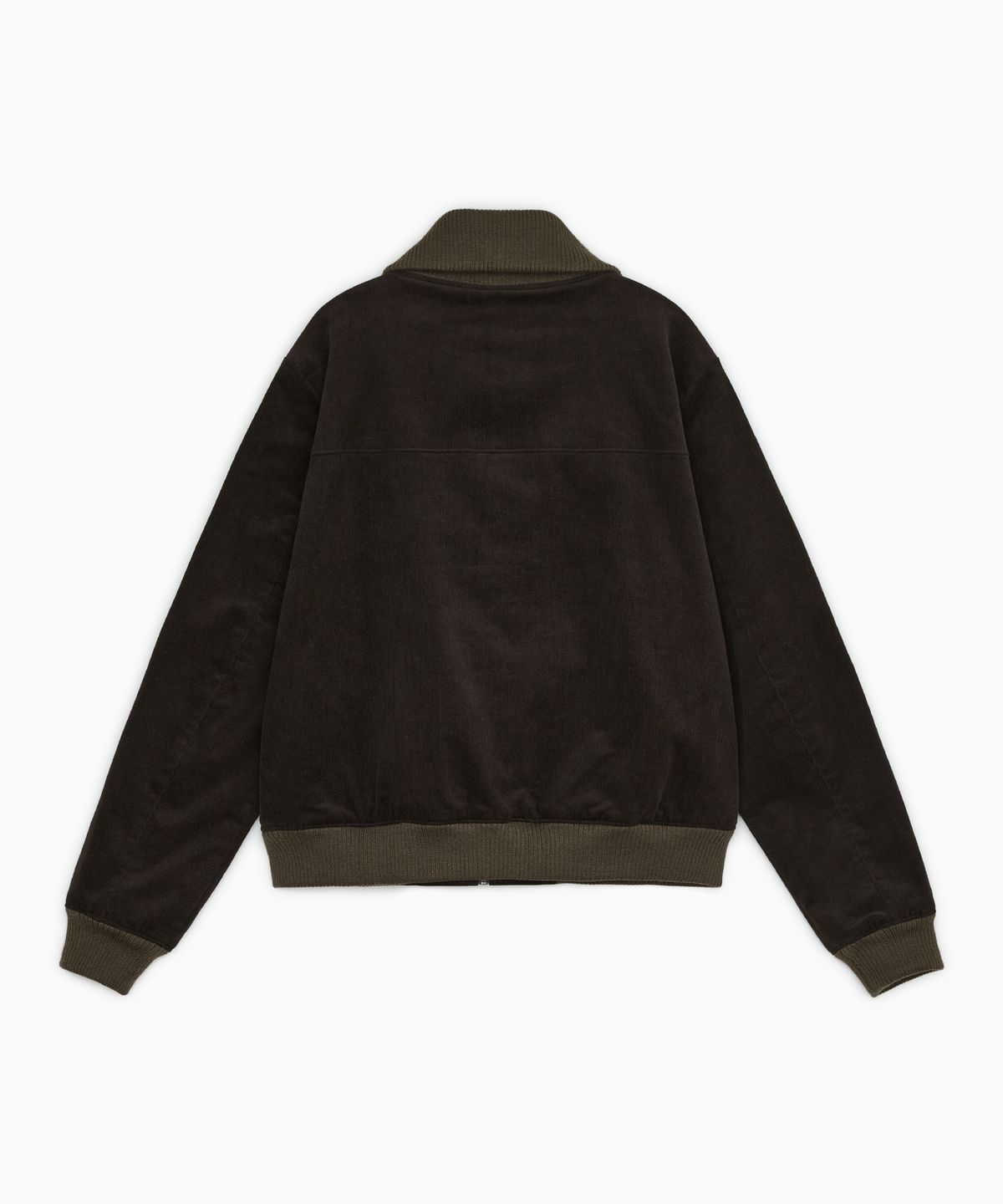 오헤시오(OHESHIO) FLORAL CORDUROY BOMBER JACKET, BROWN