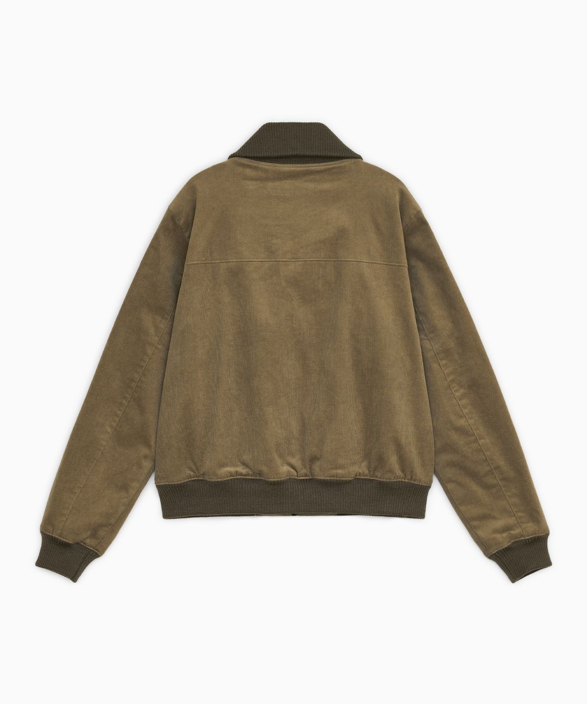 오헤시오(OHESHIO) FLORAL CORDUROY BOMBER JACKET, CAMEL