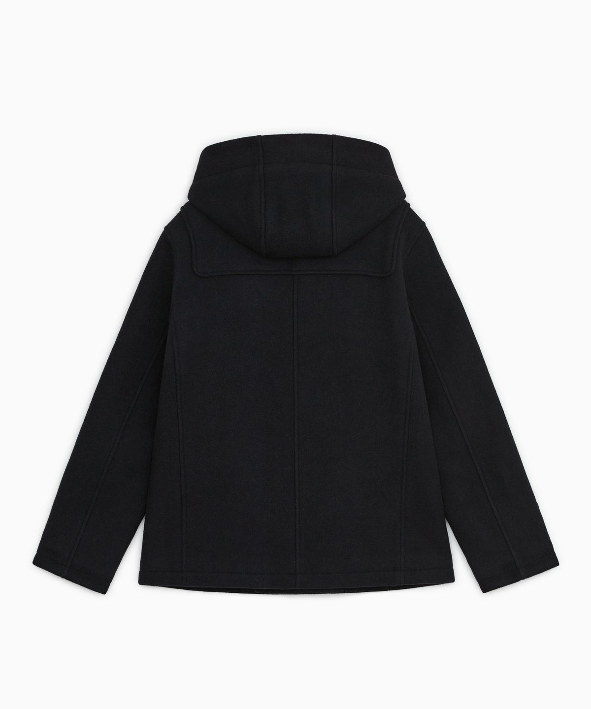 오헤시오(OHESHIO) HOODED DUFFLE WOOL COAT, NAVY