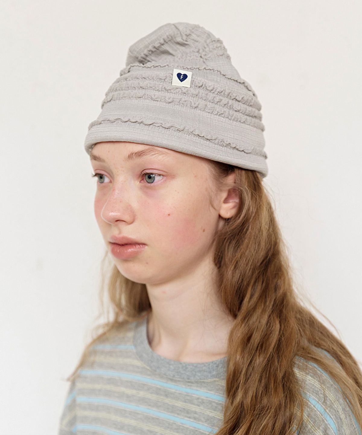 펀프롬펀(FUNFROMFUN) Frill Beanie, Grey