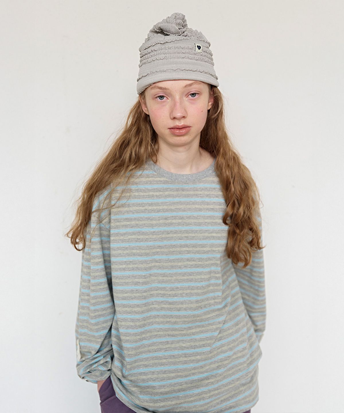 펀프롬펀(FUNFROMFUN) Frill Beanie, Grey
