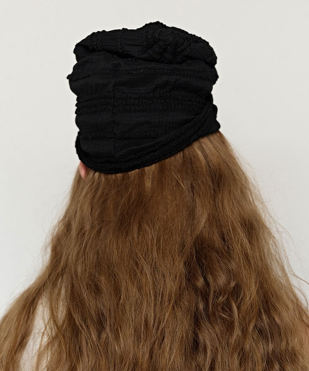 펀프롬펀(FUNFROMFUN) Frill Beanie, Black