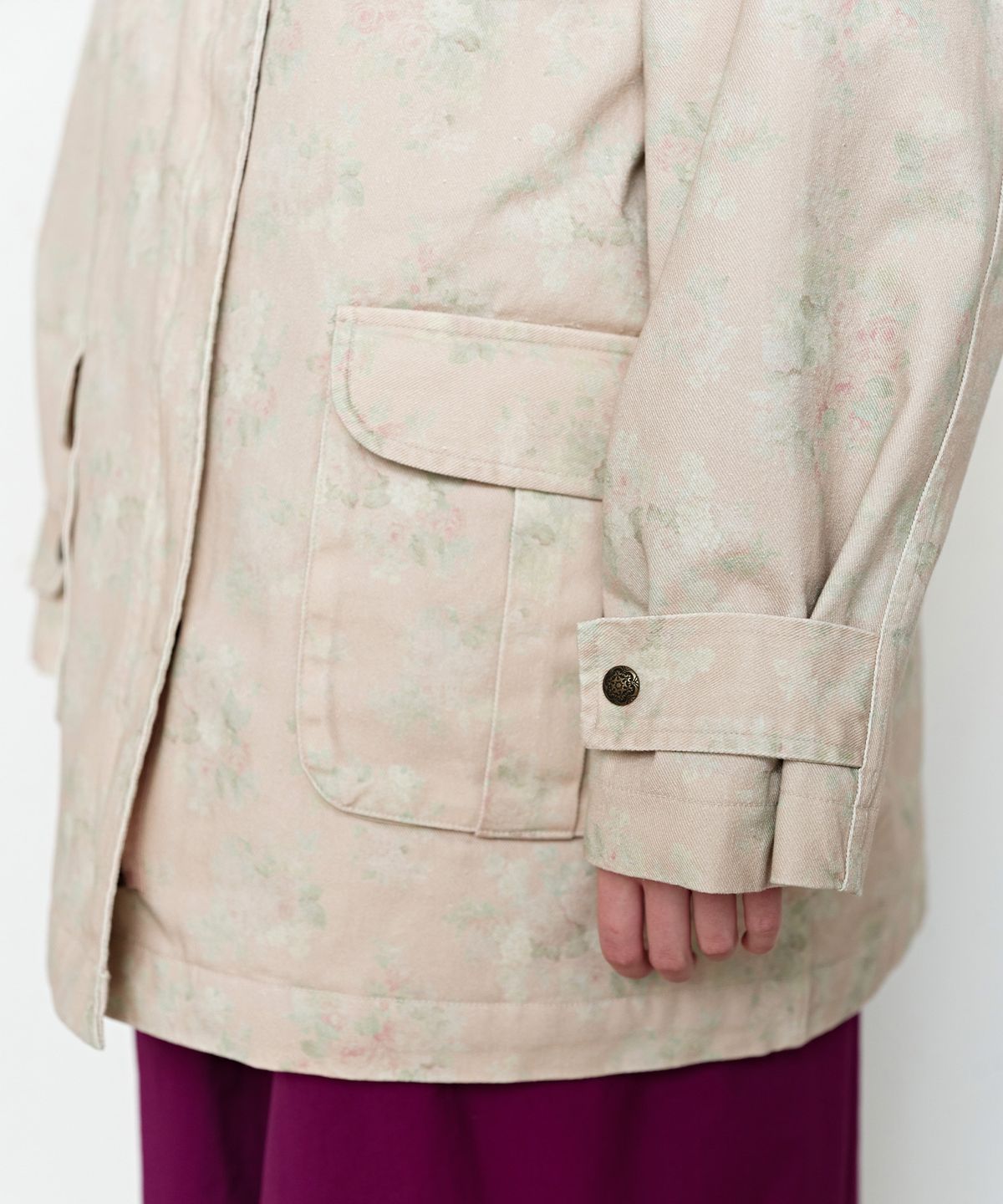 펀프롬펀(FUNFROMFUN) Floral Wallpaper Jumper, Pink