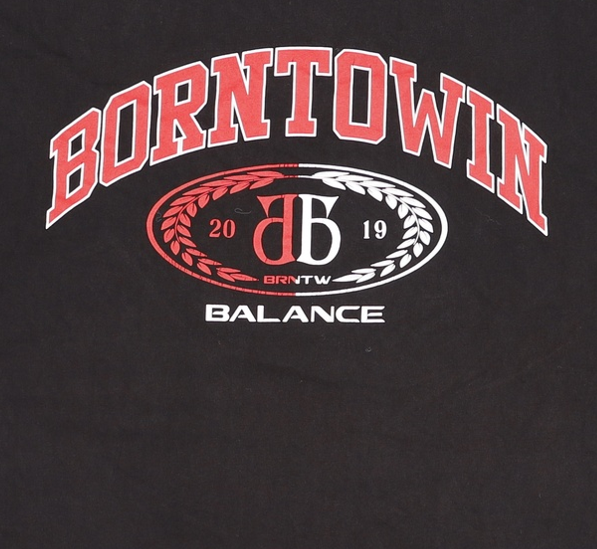 본투윈(BORN TO WIN) DOUBLE B EMBLEM OVER FIT T-SHIRTS 2
