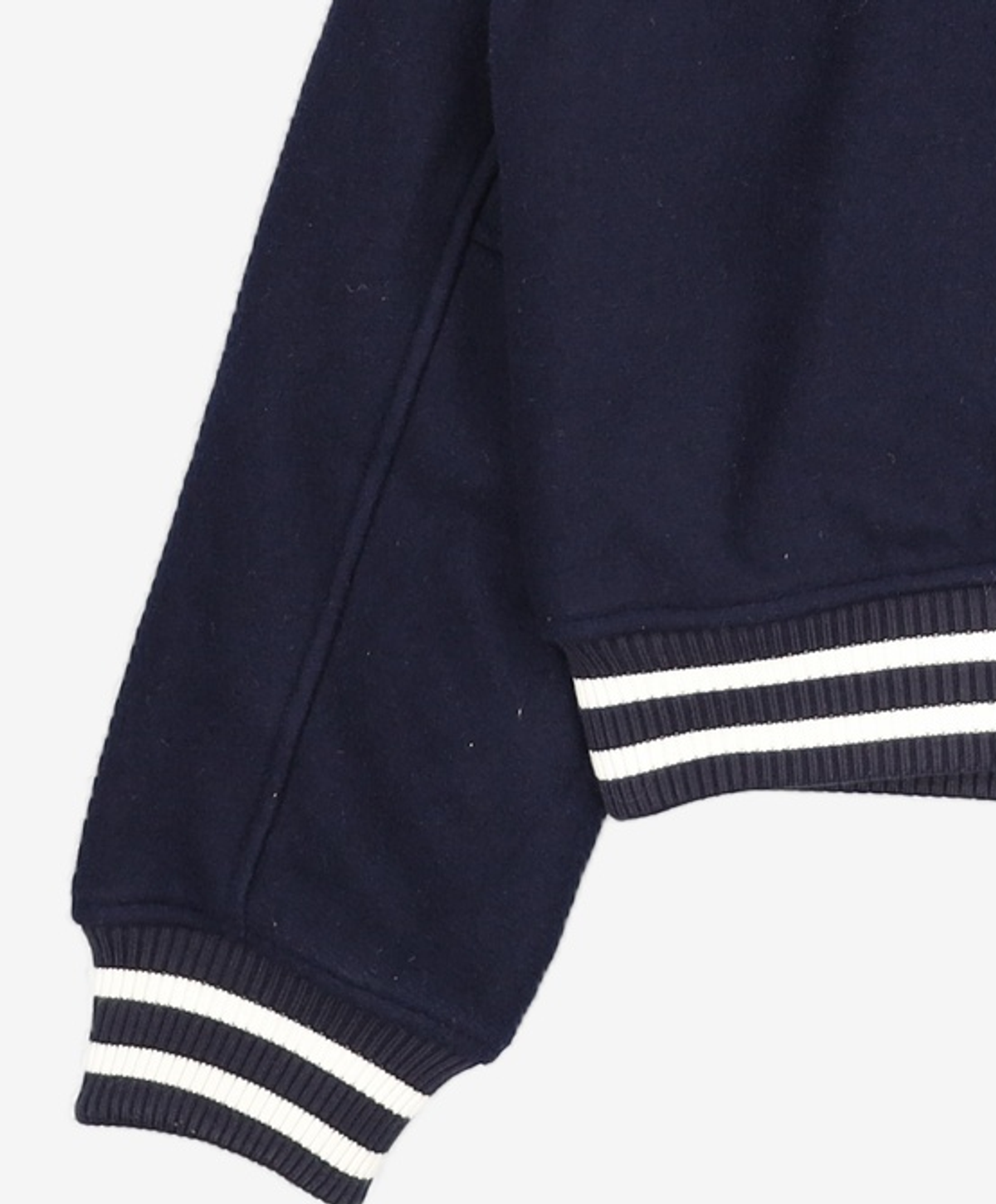 마리떼 프랑소와 저버(MARITHÉ + FRANҪOIS GIRBAUD) WOOL BLENDED VARSITY JACKET S