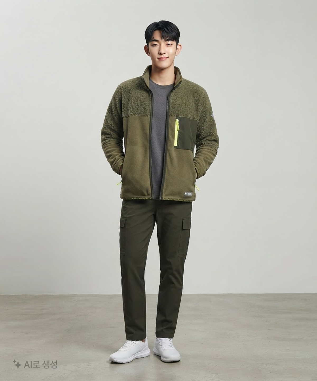언더아머(UNDERARMOUR) 폴라텍 Maxx 풀집업 재킷 L