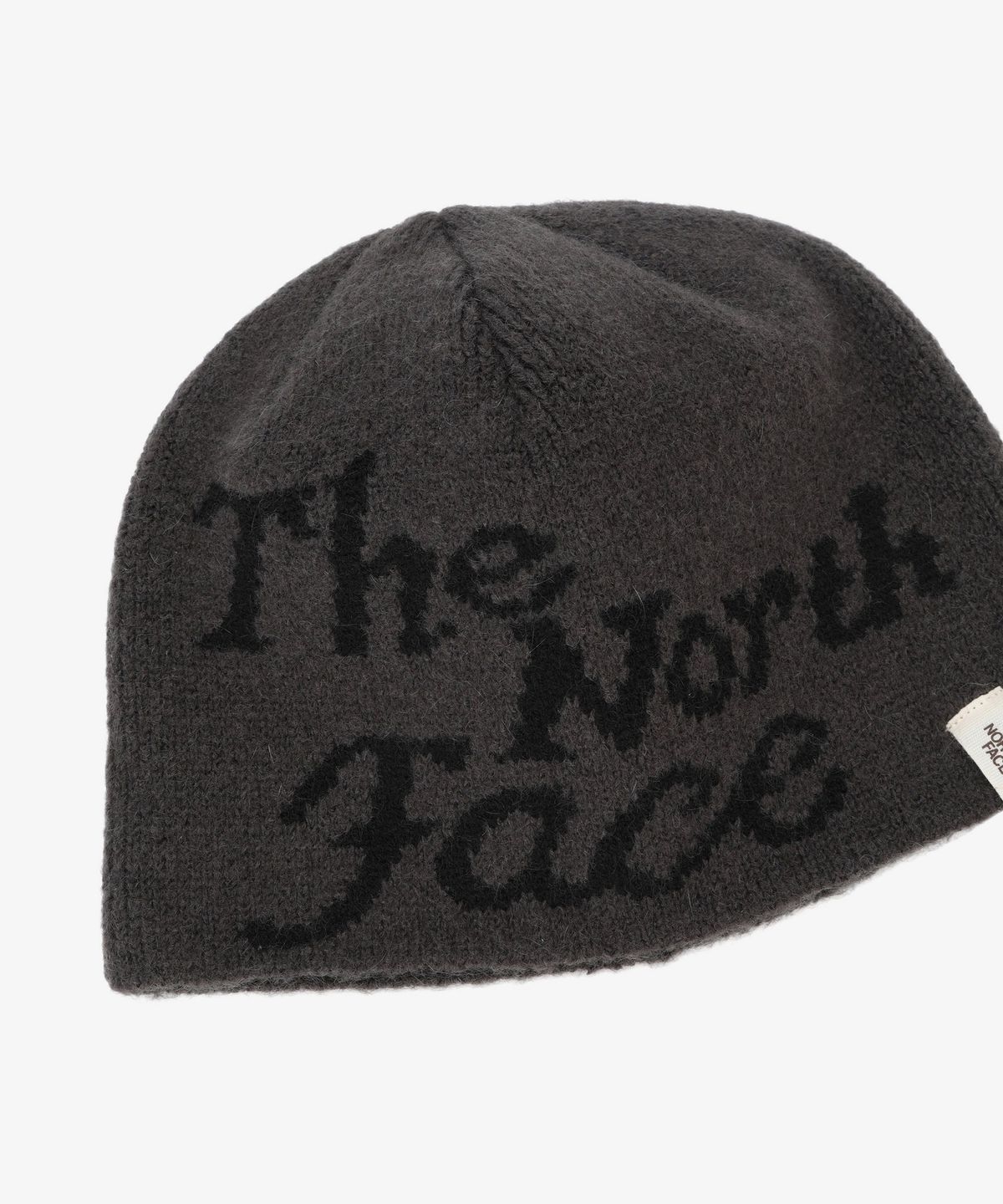 노스페이스(THE NORTH FACE) NE3BS52J 브러시드 로고 비니 DARK CHARCOAL