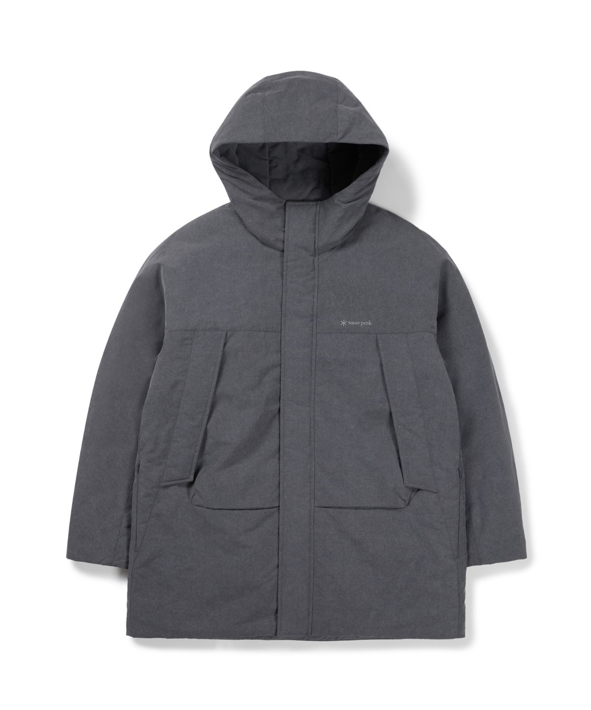 스노우피크 어패럴(SNOWPEAK APPAREL) 클랜드 워싱 중기장 씬클라우드 자켓 (S26WUDPJ94) Charcoal