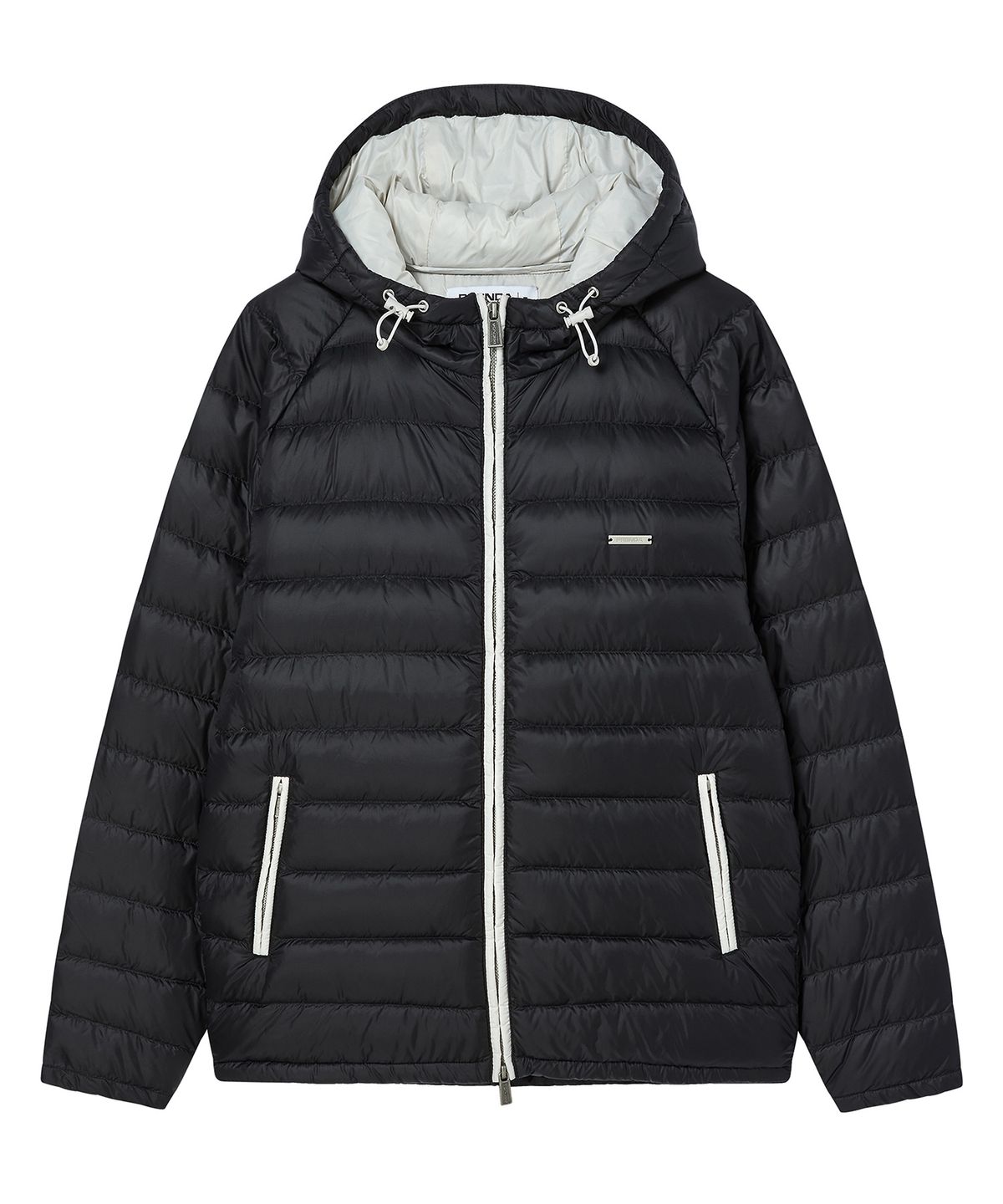 프렌다(PRENDA) BASIC HOODED LIGHT DOWN BLACK