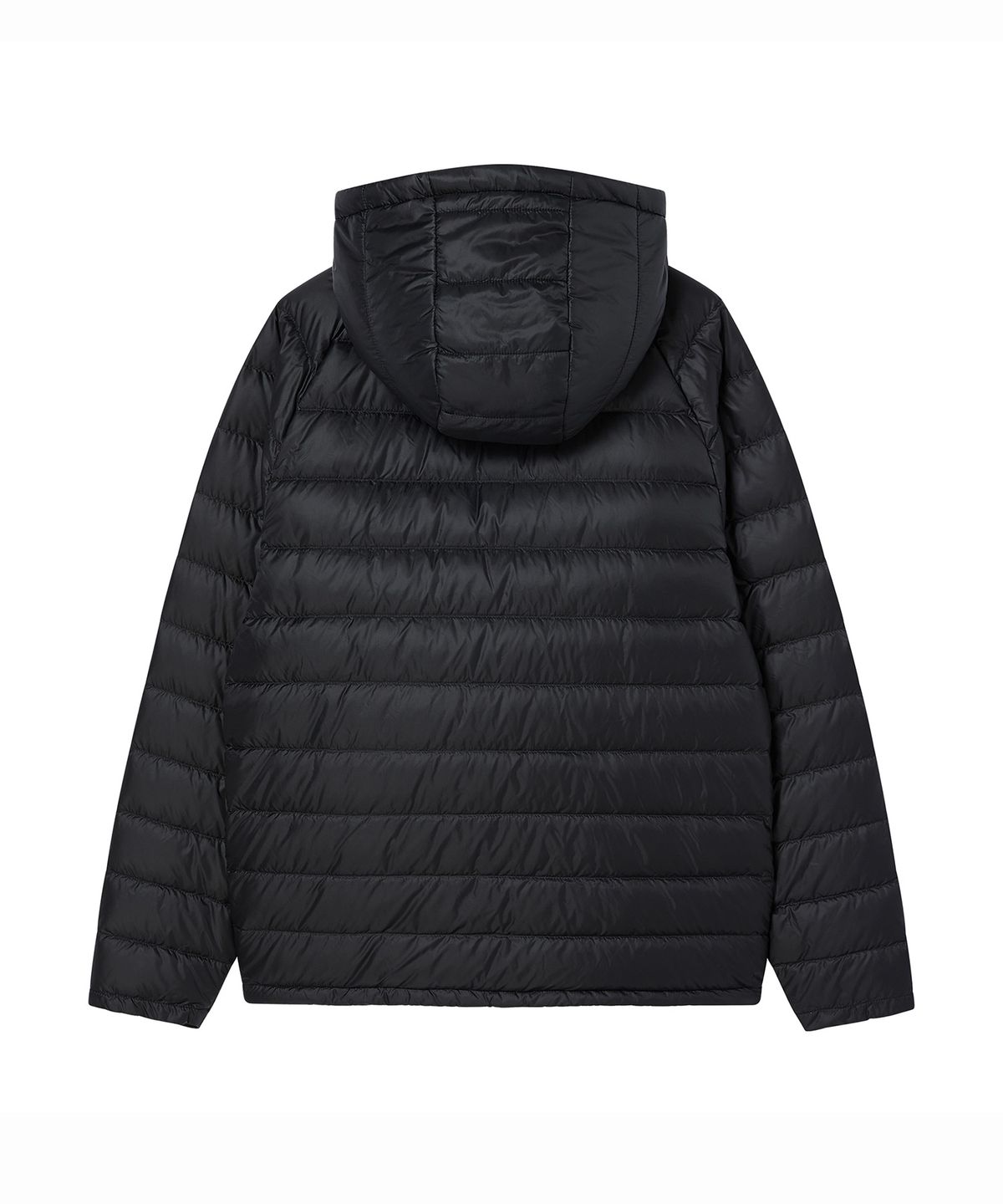 프렌다(PRENDA) BASIC HOODED LIGHT DOWN BLACK