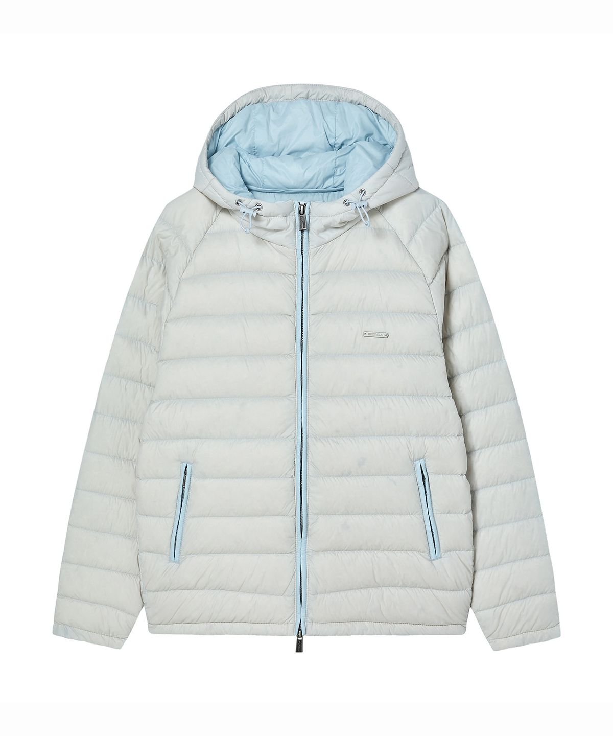 프렌다(PRENDA) BASIC HOODED LIGHT DOWN LIGHT GRAY