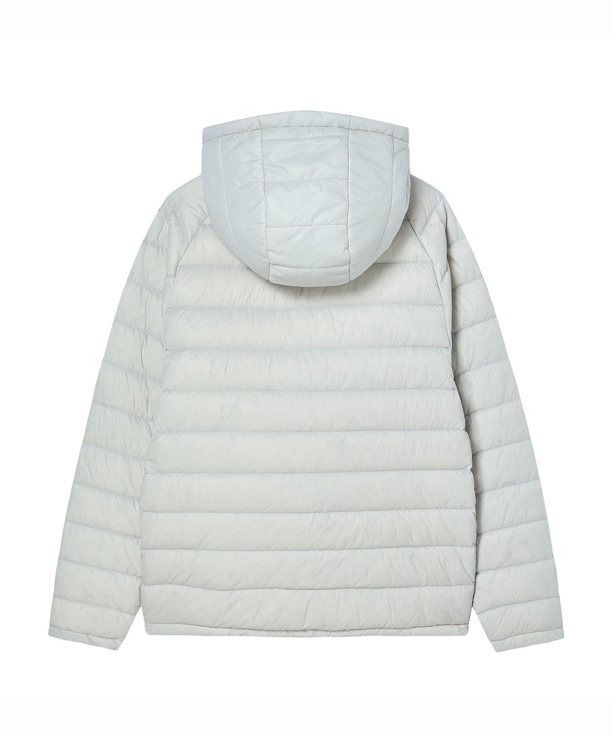 프렌다(PRENDA) BASIC HOODED LIGHT DOWN LIGHT GRAY