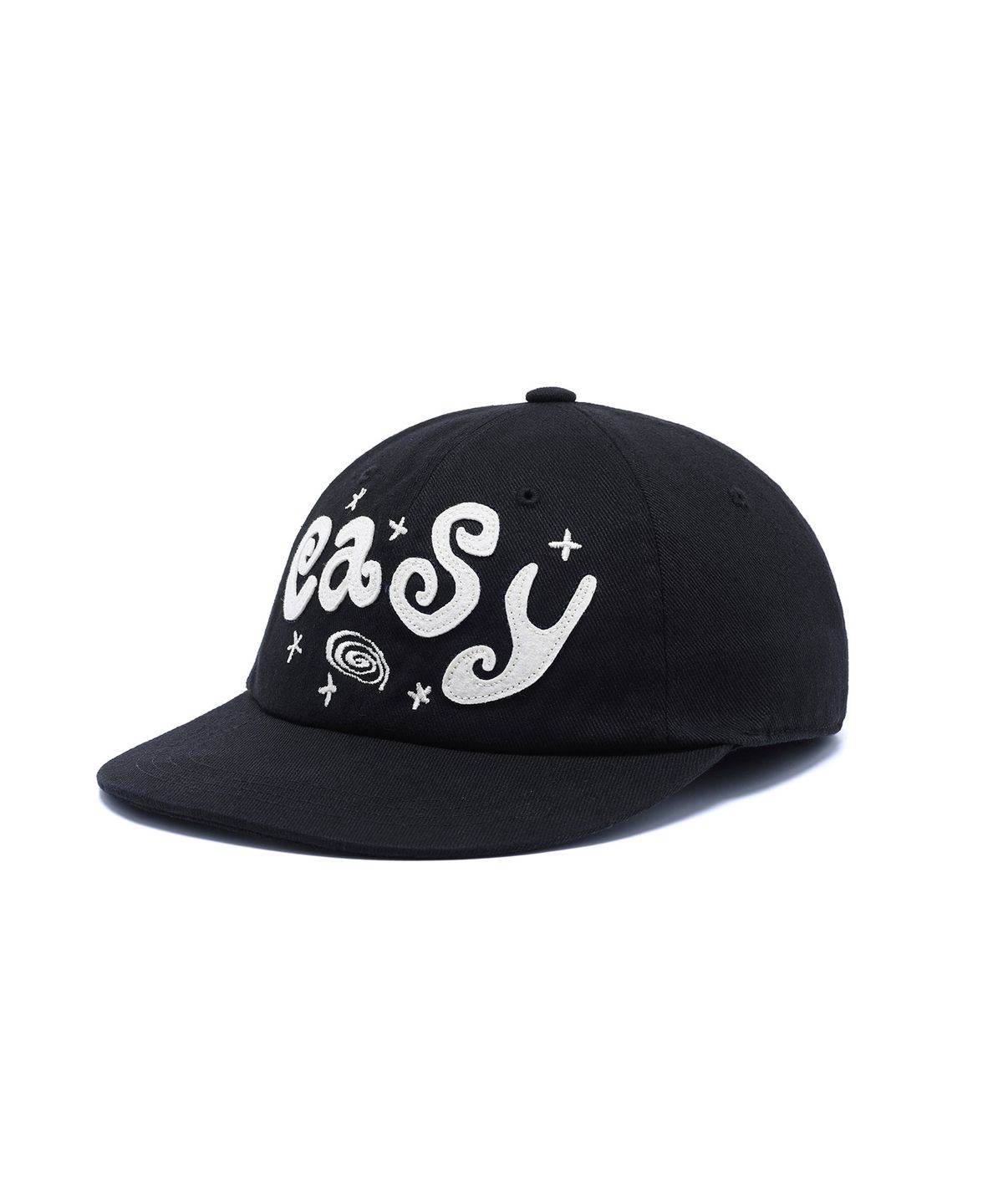 이지이지이지(EASYEASYEASY) Easy Navi Logo Ball Cap Black