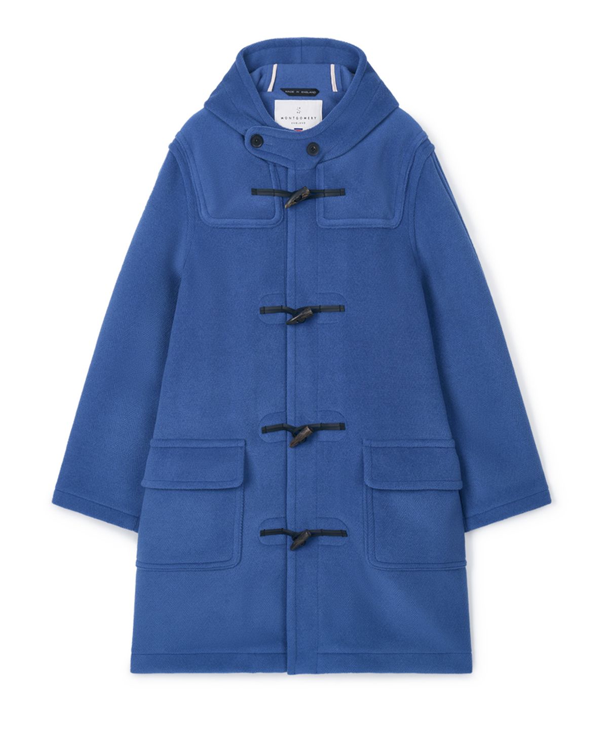 몽고메리(MONTGOMERY) ORIGINAL HERRINGBONE DUFFLE COAT- ROYAL BLUE