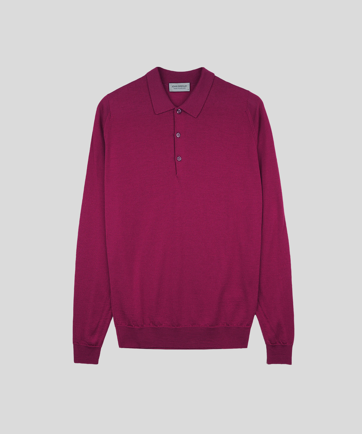 존 스메들리(JOHN SMEDLEY) BELPER Extra Fine Merino Wool Standard Fit Polo Knit Heritage-4, 10 Colors