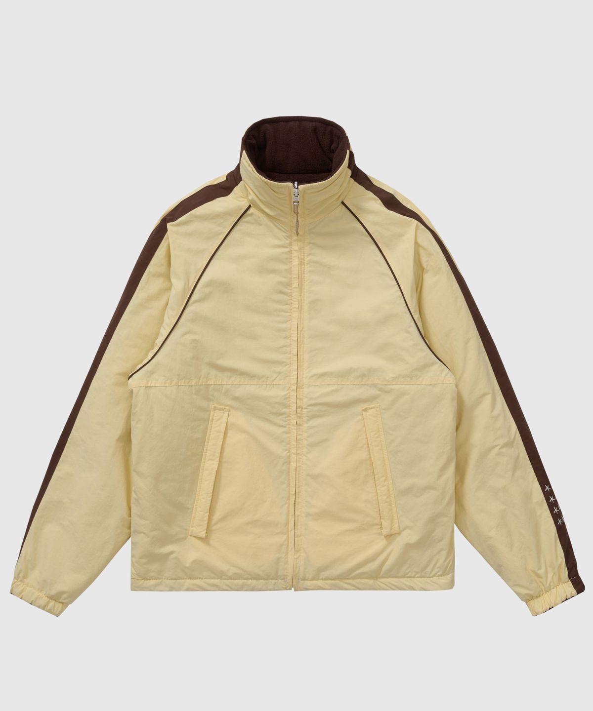 필프(PEALP) REVERSIBLE FLEECE TRACK JACKET 72 (YELLOW)