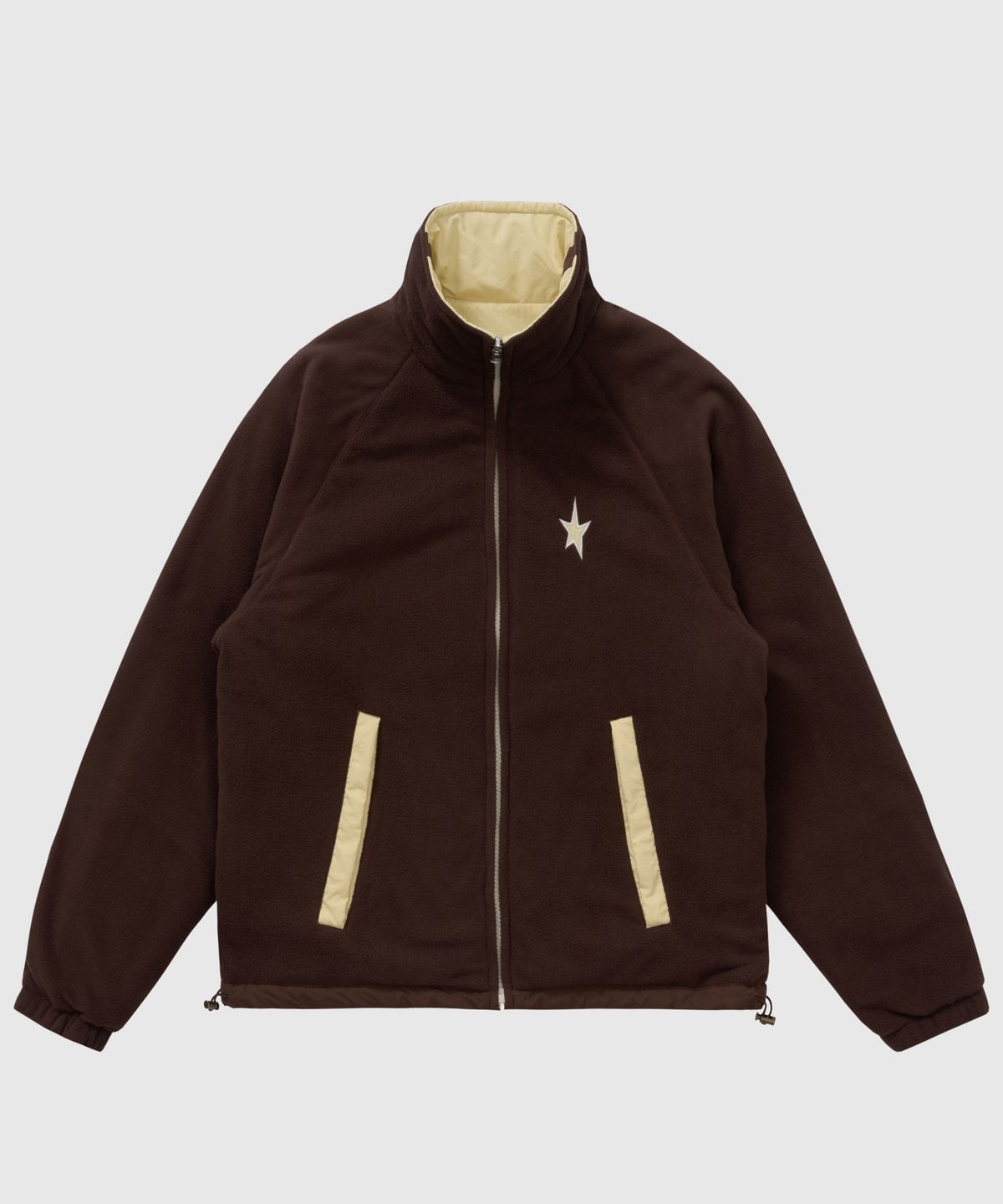 필프(PEALP) REVERSIBLE FLEECE TRACK JACKET 72 (YELLOW)