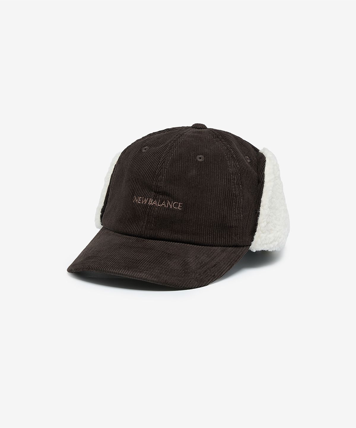 뉴발란스(NEW BALANCE) NBGDGF1303 / 코듀로이 부클 귀달이캡 (BROWN)