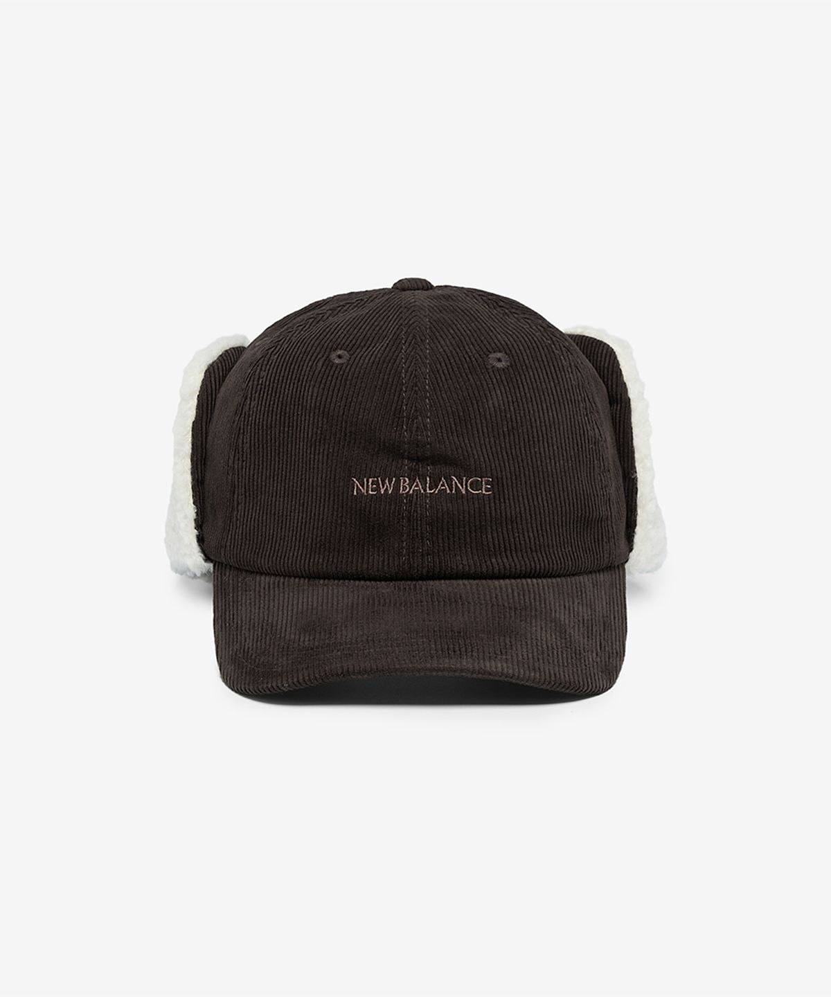뉴발란스(NEW BALANCE) NBGDGF1303 / 코듀로이 부클 귀달이캡 (BROWN)