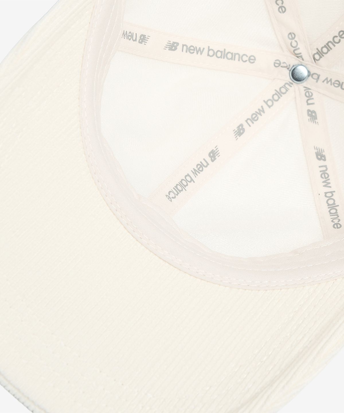 뉴발란스(NEW BALANCE) NBGDGF1303 / 코듀로이 부클 귀달이캡 (CREAM)