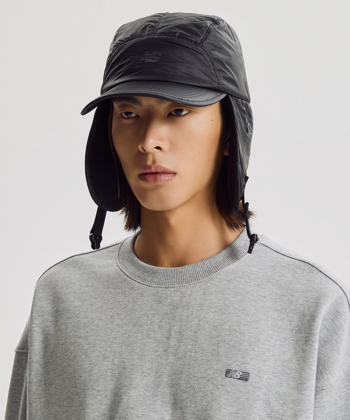 뉴발란스(NEW BALANCE) NBGDGF1305 / 플라잉77 트루퍼햇 (BLACK)