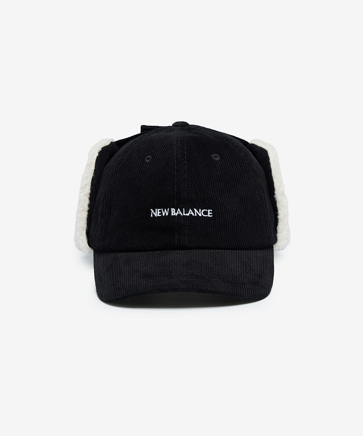 뉴발란스(NEW BALANCE) NBGDGF1303 / 코듀로이 부클 귀달이캡 (BLACK)