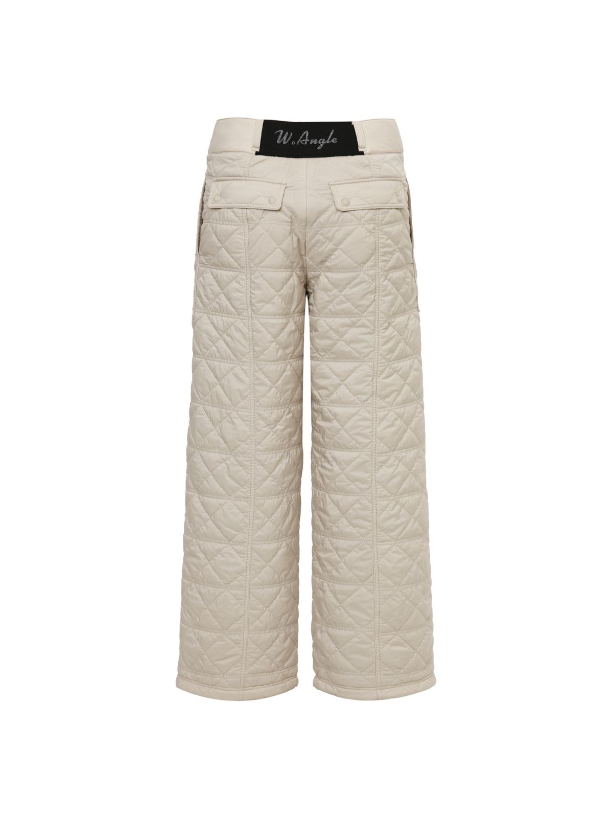 와이드앵글(WIDEANGLE) TO 스타홀릭 세미하이 패딩 팬츠 L_PINK BEIGE_WWW26332EU