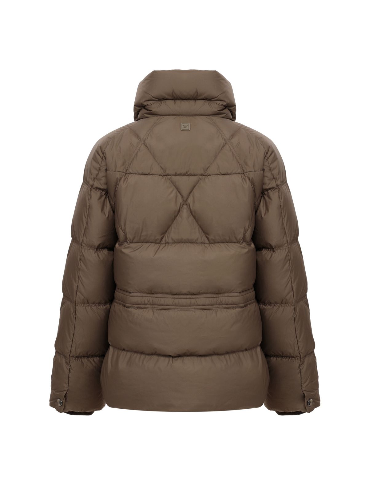 와이드앵글(WIDEANGLE) CO 팝핑 푸퍼 다운 L_Light Brown_WWW26572E6