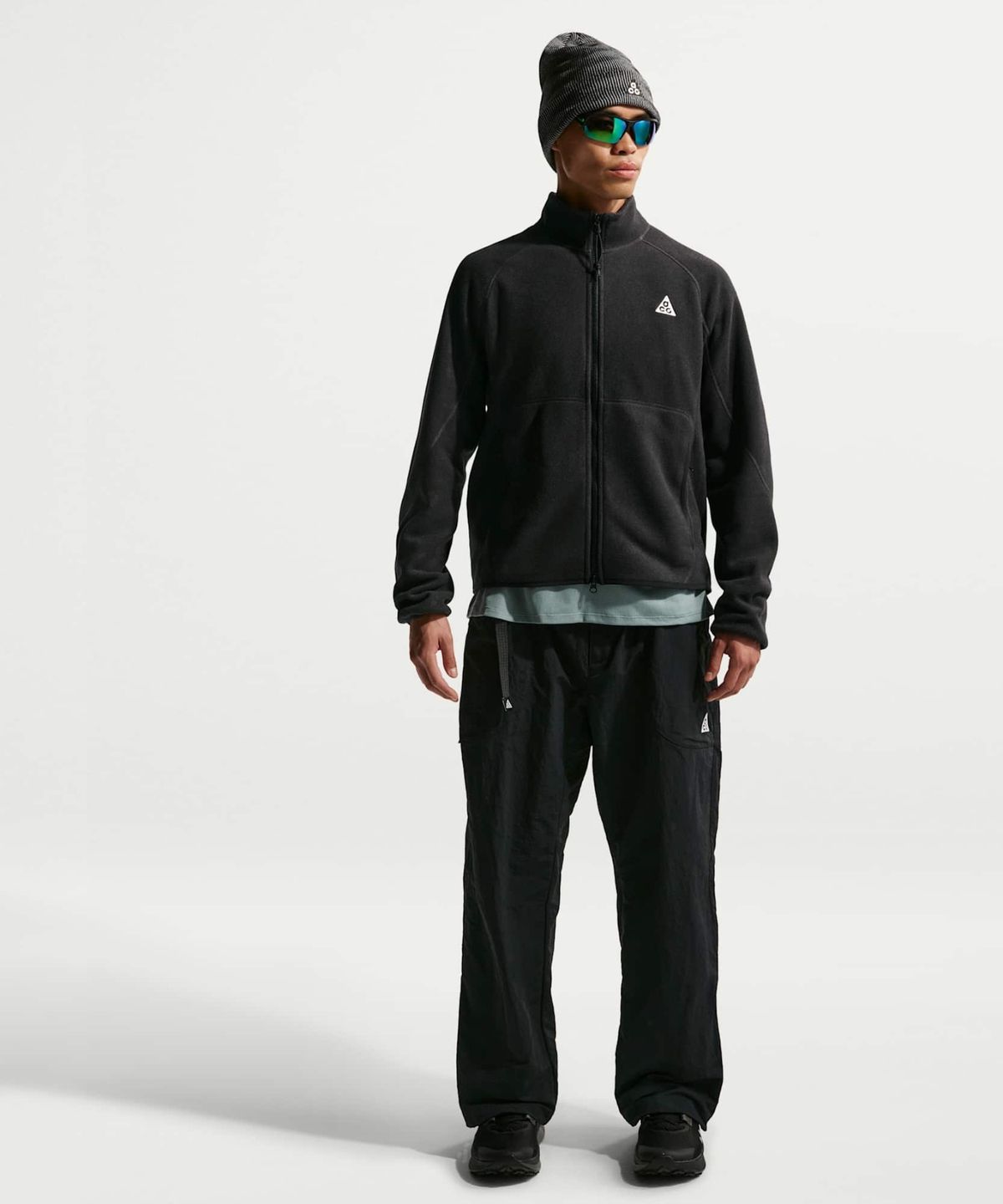 나이키(NIKE) ACG 울프 트리 풀집 재킷 M - 블랙:서밋 화이트 / IF0965-010