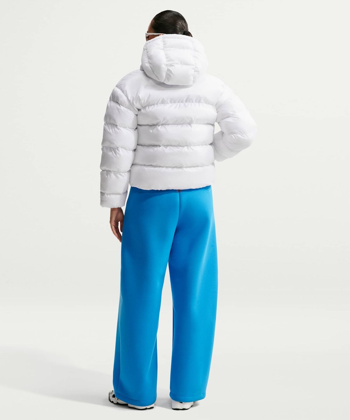 나이키(NIKE) 스포츠웨어 써마 핏 재킷 W - 화이트:퓨어 플래티넘 / IF5932-100