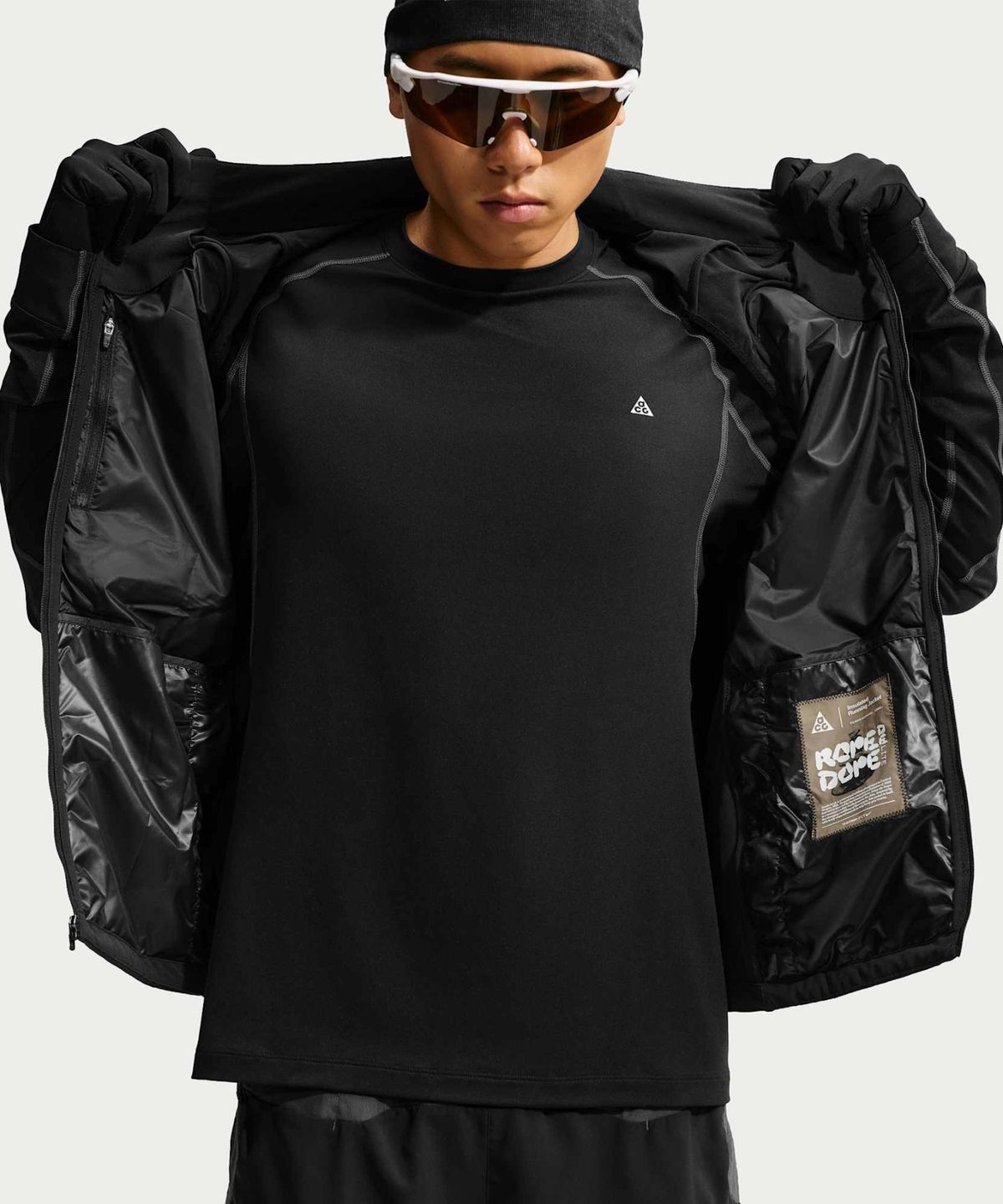 나이키(NIKE) ACG 로프 드 도프 써마 핏 ADV 트레일 러닝 베스트 M - 블랙:서밋 화이트 / IM5139-010