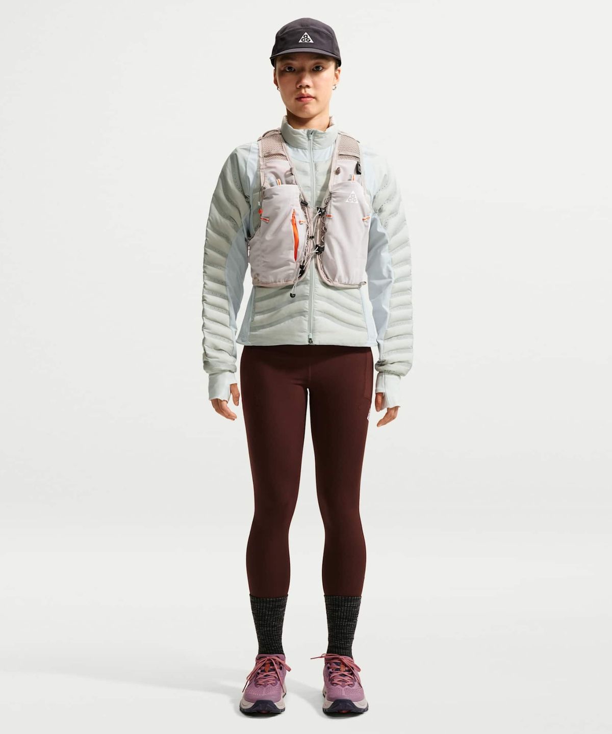 나이키(NIKE) ACG 라바 로프트 써마 핏 트레일 러닝 재킷 W - 라이트 실버:퓨어 플래티넘:라이트 실버:서밋 화이트 / IO9135-034