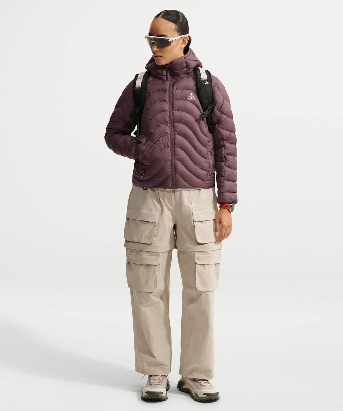 나이키(NIKE) ACG 라바 플로우 써마 핏 ADV 후드 재킷 W - 타투:서밋 화이트 / IR2243-536