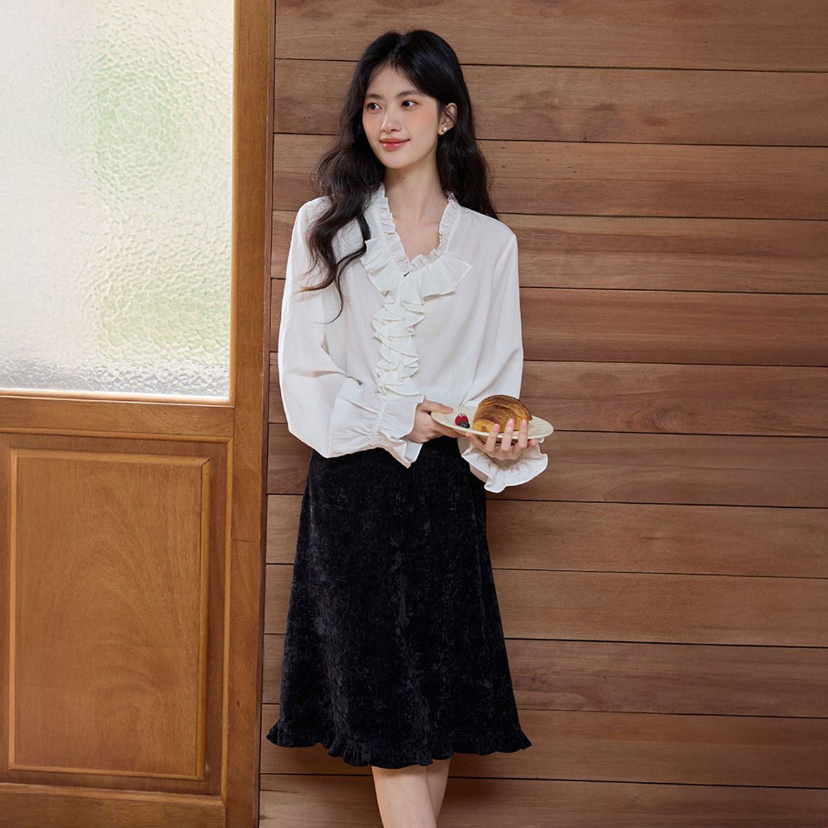 랭썬(LANGSON) LS_A-Line petite skirt