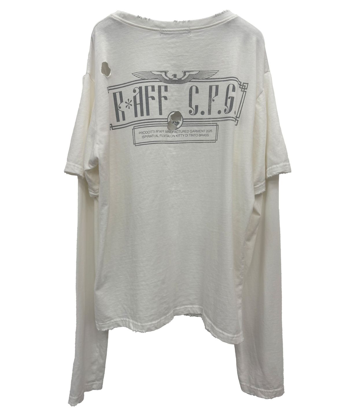 선데이오프클럽(SUNDAYOFFCLUB) Salon Kitty Layered T-shrit