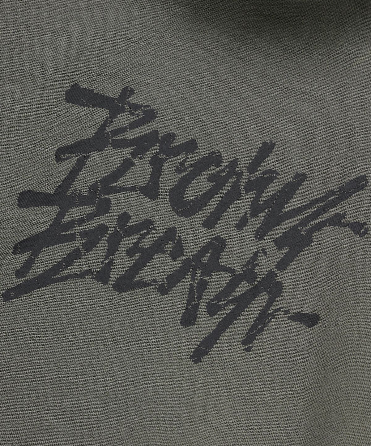 브라운브레스 키즈(BROWNBREATH KIDS) KIDS SPRAYED CRUSH TAG CREWNECK - DARK GREY
