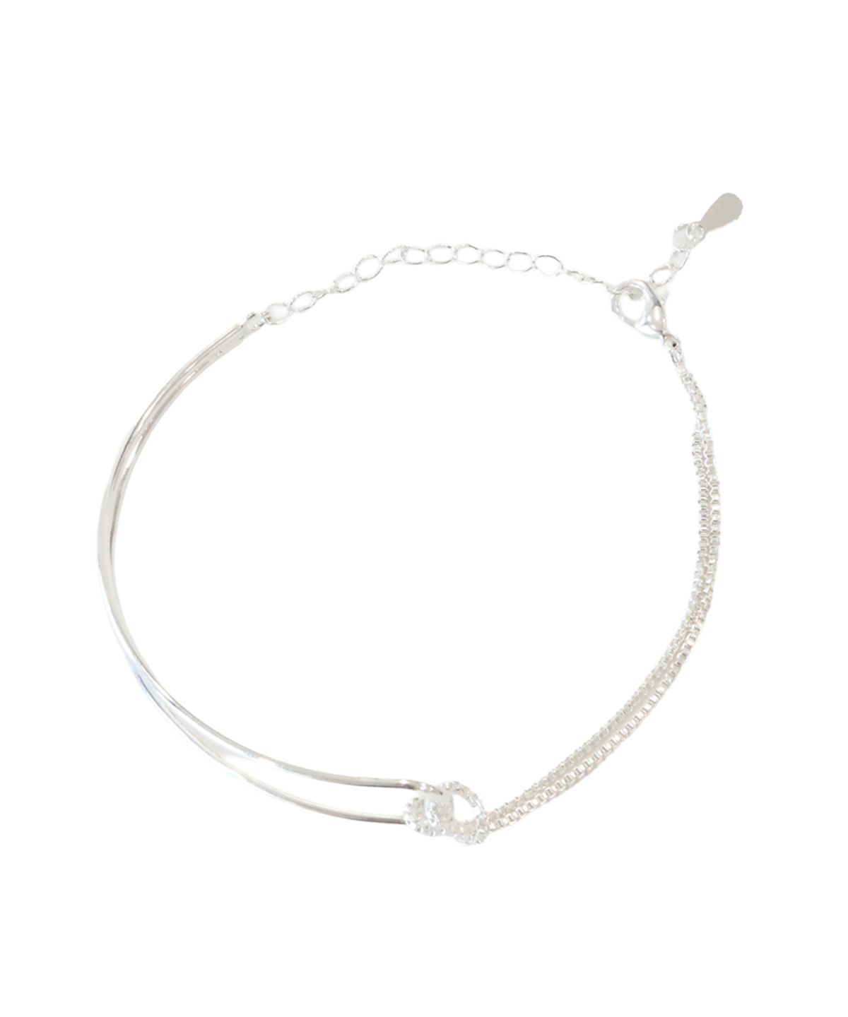 쥴리어스(JULIUS1) knot half bangle bracelet JSB-033