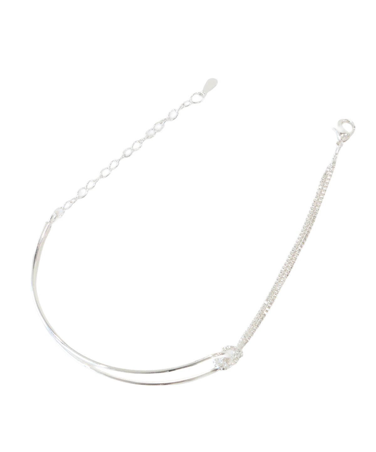쥴리어스(JULIUS1) knot half bangle bracelet JSB-033