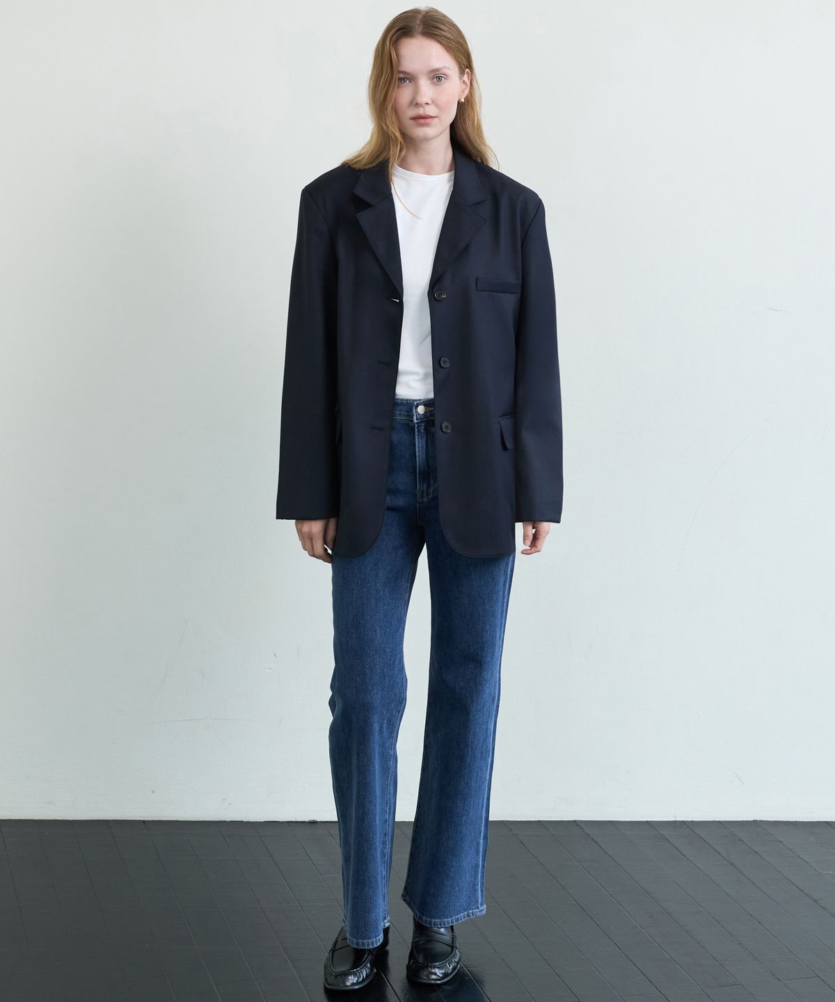 누토프(NUTOFFE) Classic Wool Jacket_Navy