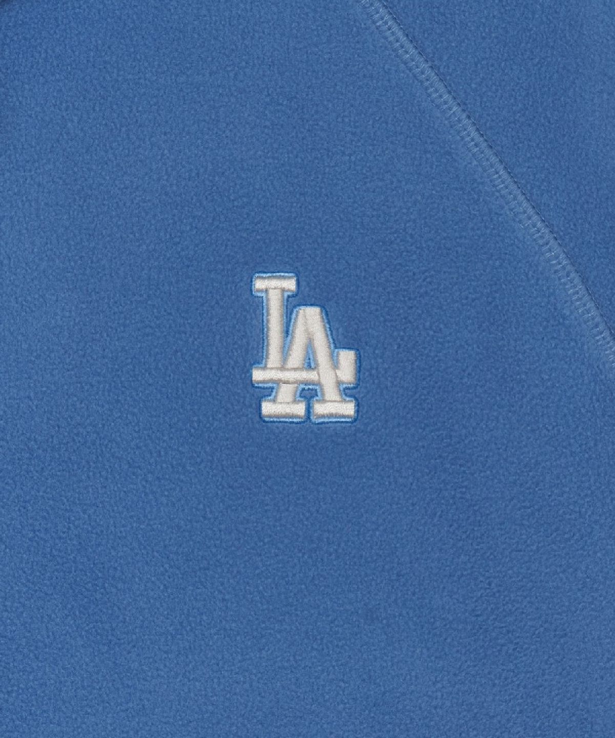 엠엘비(MLB) 폴라텍 폴라플리스 스텐넥 집업 LA (L.Blue)