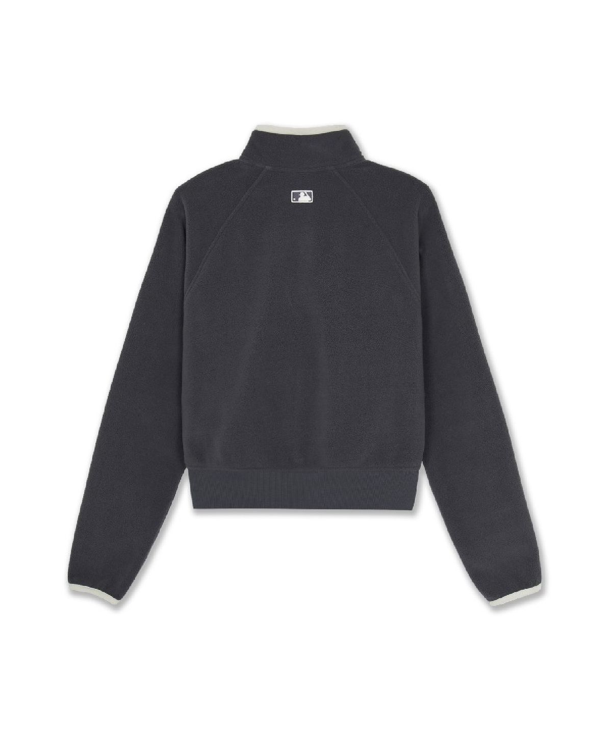 엠엘비(MLB) 여성 베이직 스포티브 플리스 반집업 맨투맨 LA (D.Charcoal Grey)