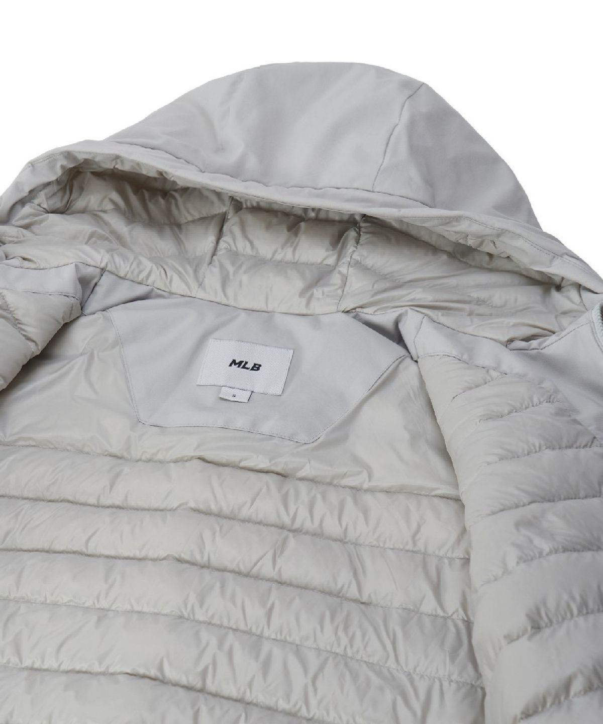 엠엘비(MLB) 고프코어 후드 경량 패딩 CLE (Ptn.Grey)