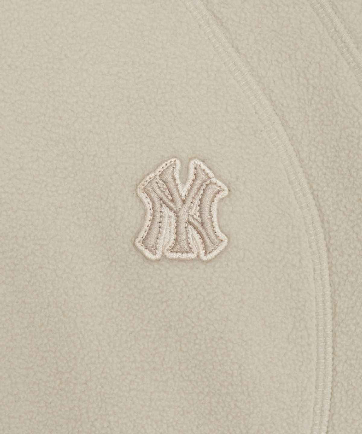 엠엘비(MLB) 여성 베이직 스포티브 플리스 크롭 후드티 NY (L.Sand)